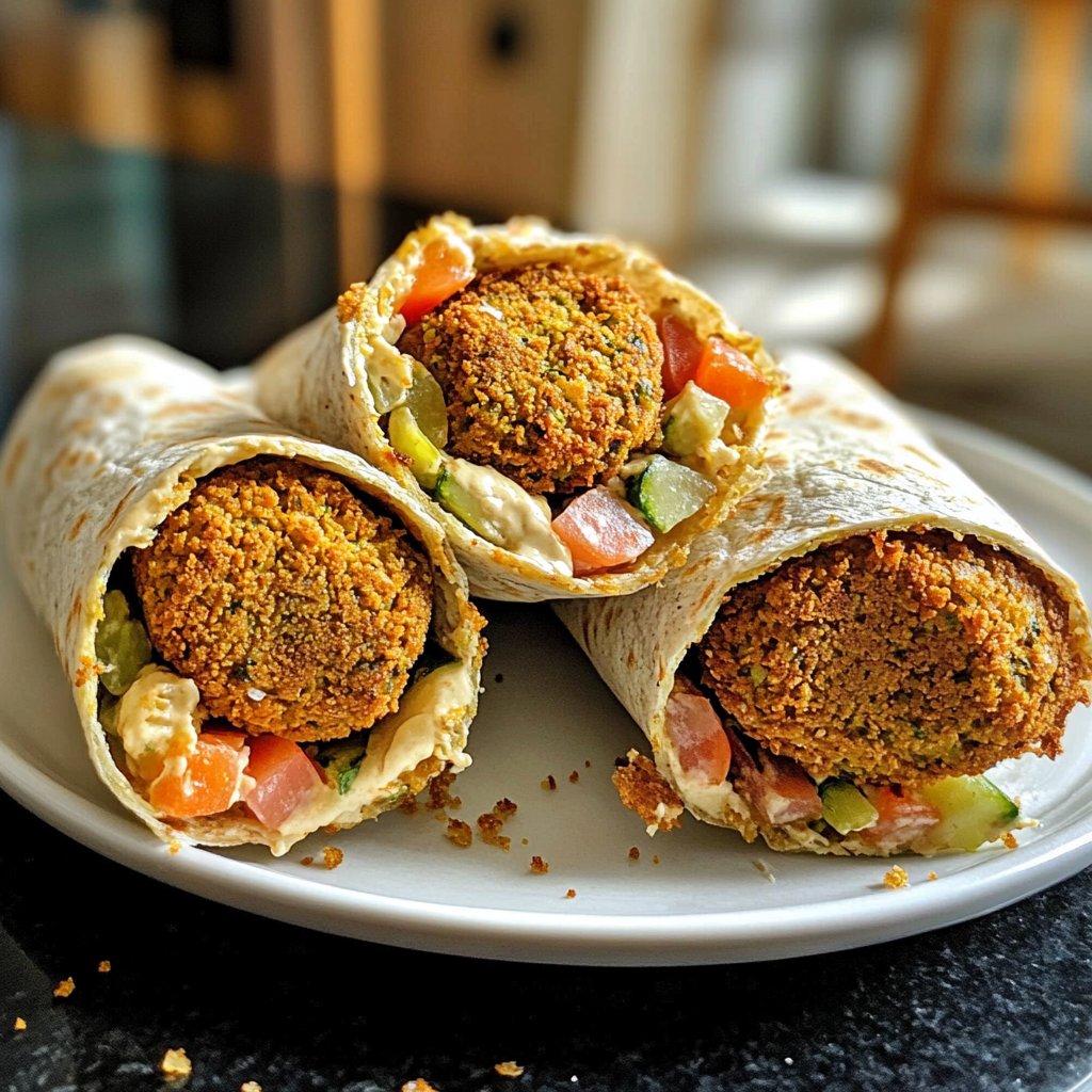 Wraps mit Falafel