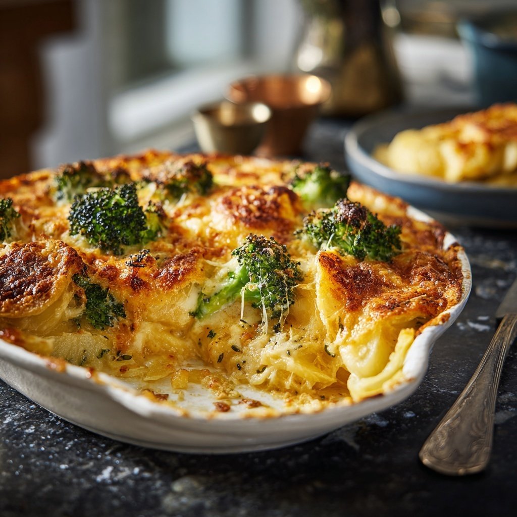 Brokkoli Kartoffel Gratin Leicht