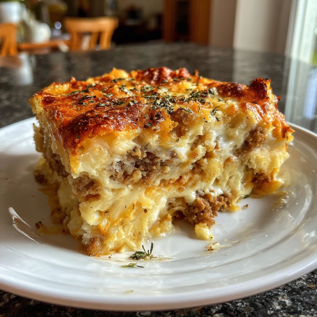 Blumenkohl Auflauf Mit Hackfleisch Und Käse