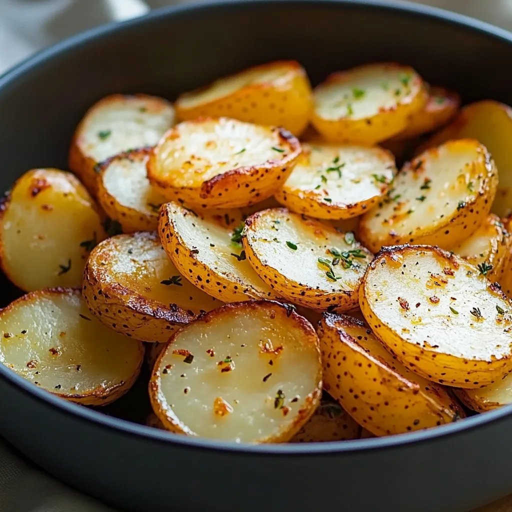 Air Fryer Sliced Potatoes