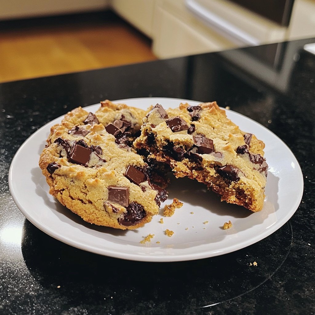 Zwei-Chip-Schokoladenkekse