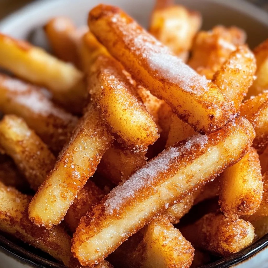 Air Fryer Apfel-Pommes