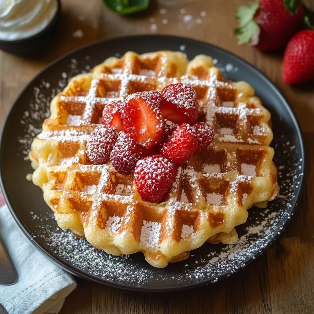 Authentisches Rezept für Liège-Waffeln