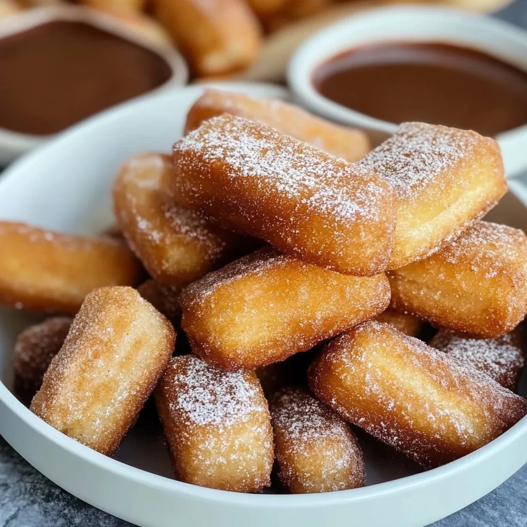 Crispy Air Fryer Churro Bites