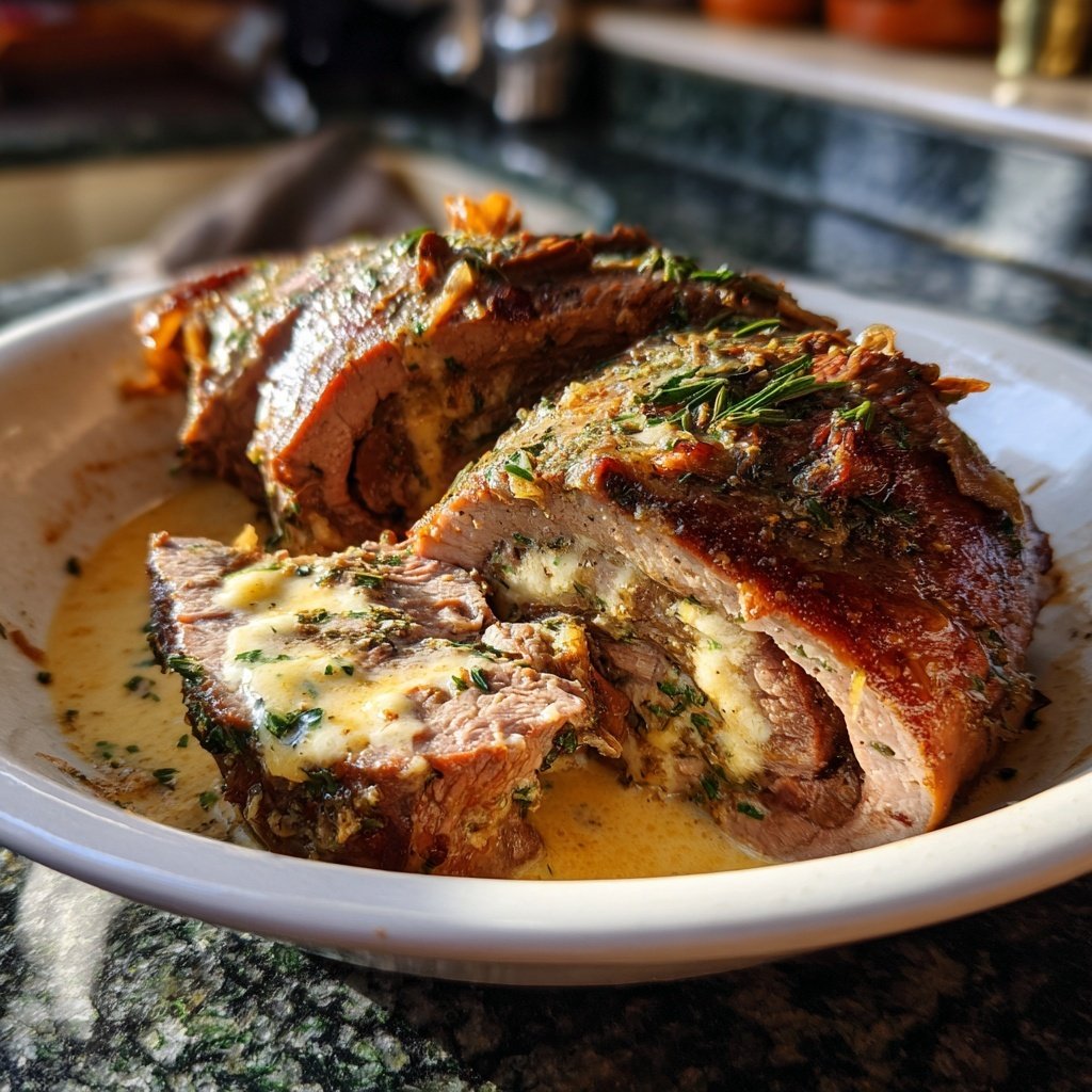 Hausmannskost Rinderrouladen mit Rahmsoße