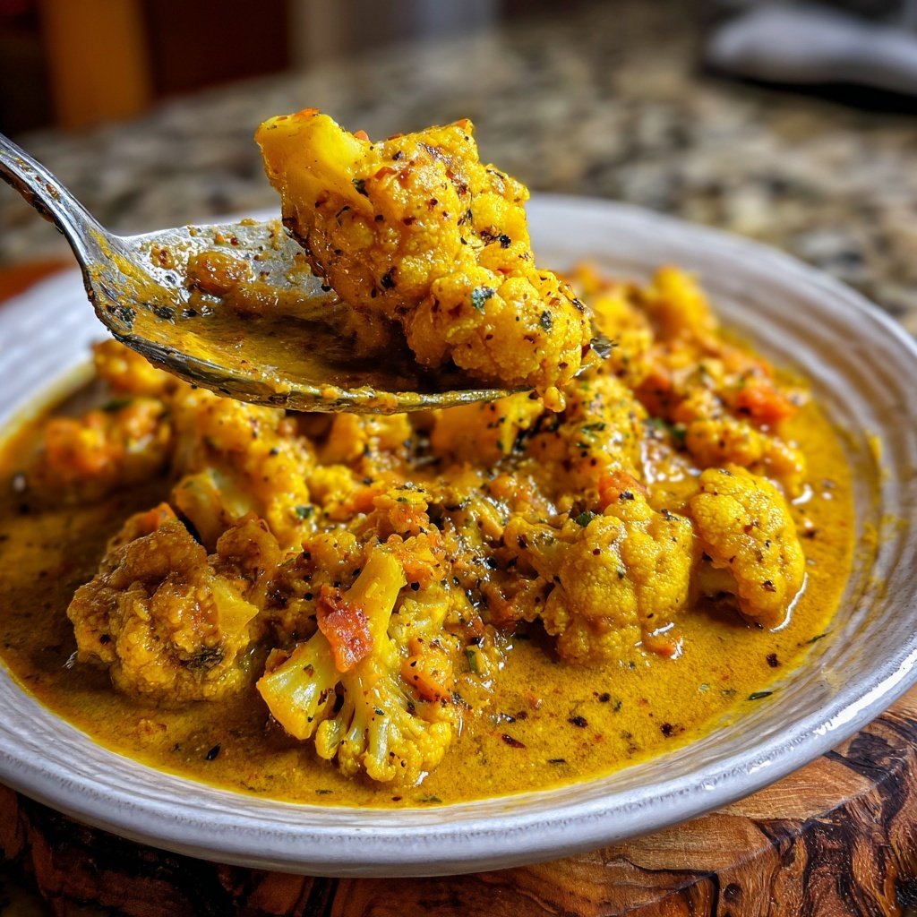 Blumenkohl Curry Mit Kokosmilch