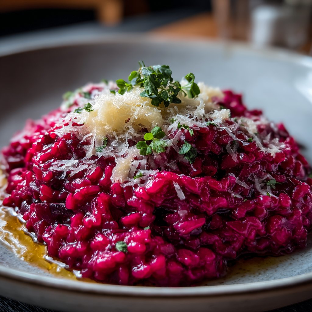 Risotto mit Roter Bete