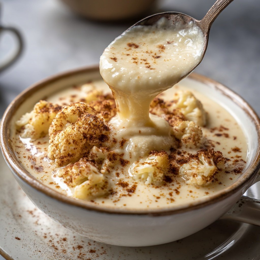 Blumenkohlsuppe mit Muskat